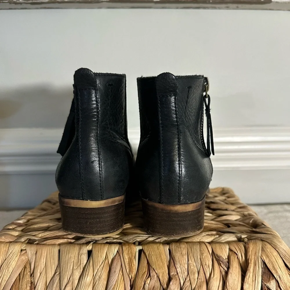 Lucky Brand Black Basel Bootie - Size 7.5M